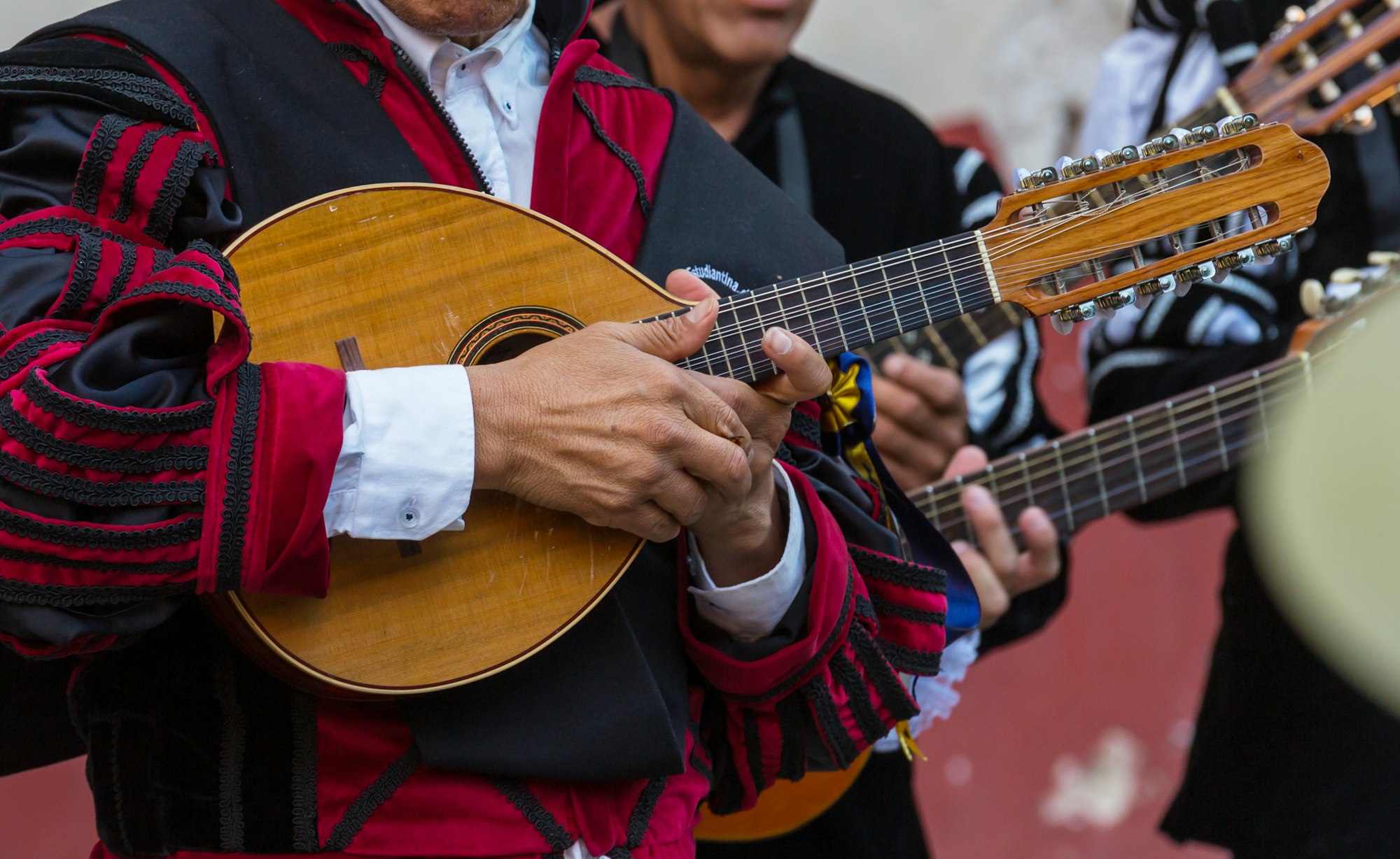 Street musicians in Mexico